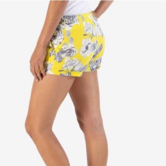 KUT FROM THE KLOTH Jansen Printed Linen Short - Size 10 - Picture 3 of 4